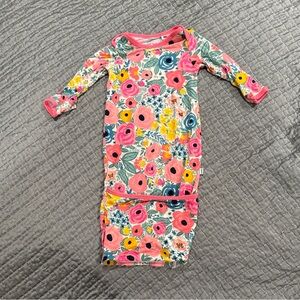 Little Sleepies Secret Garden Infant Gown